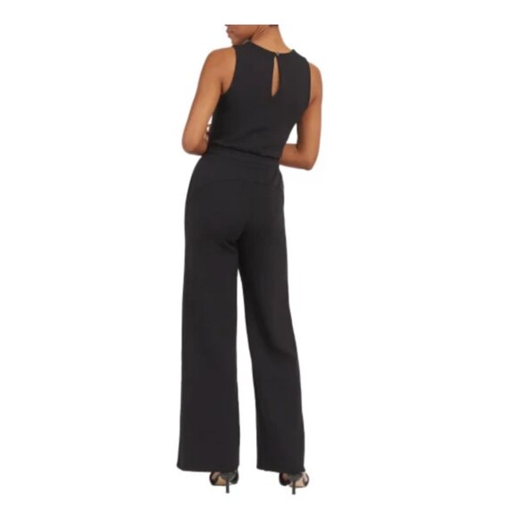 Spanx AirEssentials Sleeveless Wide Leg Jumpsuit - Black - XL - Picture 3 of 5